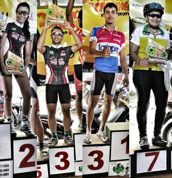 Vitória da Conquista: Atletas brumadenses são destaque em competição de ciclismo