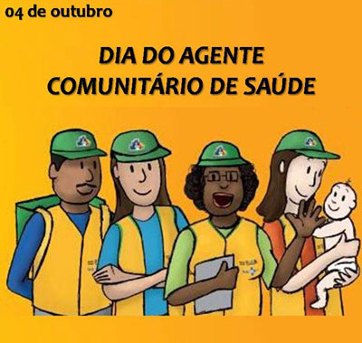 04 de outubro: Dia Nacional do Agente Comunitário de Saúde