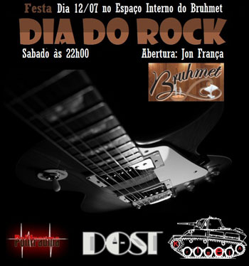 Festa do Dia do Rock será celebrada em Brumado