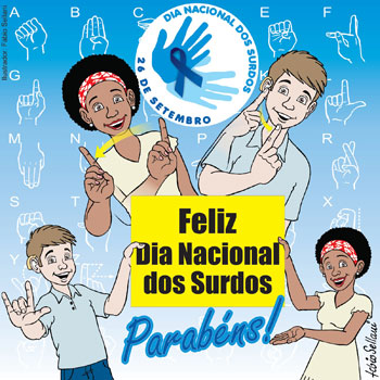 Dia 26 de setembro: Dia Nacional dos Surdos