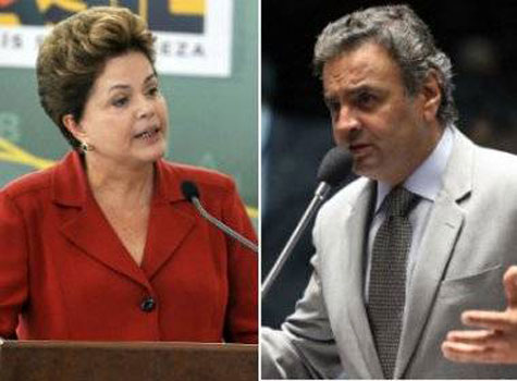 Dilma e Aécio disputam segundo turno para presidente