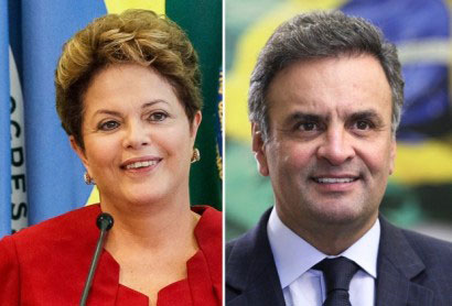 CNT/MDA: Dilma 45,5% e Aécio 44,5%