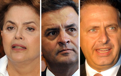 Datafolha: Dilma tem 37%, Aécio, 20%, e Campos, 11%