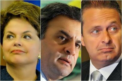 Ibope: Dilma 38%, Aécio 22% e Campos 8%