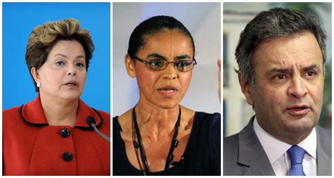 Ibope: Dilma tem 38%, Marina, 29%, e Aécio, 19%