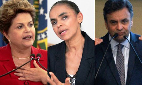 Pesquisa CNT/MDA: Dilma e Marina têm queda e Aécio cresce três pontos