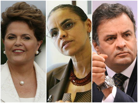 Vox Populi: Dilma 36%, Marina 27% e Aécio 15%