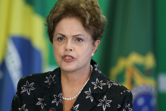 Presidente Dilma Rousseff vai gravar pronunciamento à nação sobre impeachment