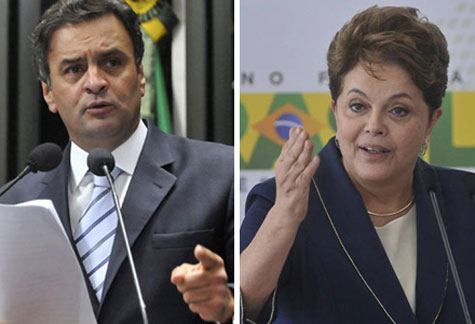Datafolha: Dilma Rousseff abre seis pontos de vantagem sobre Aécio Neves