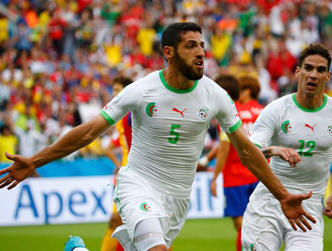 Argélia bate a Coreia em jogo com 6 gols e encerra jejum de 32 anos