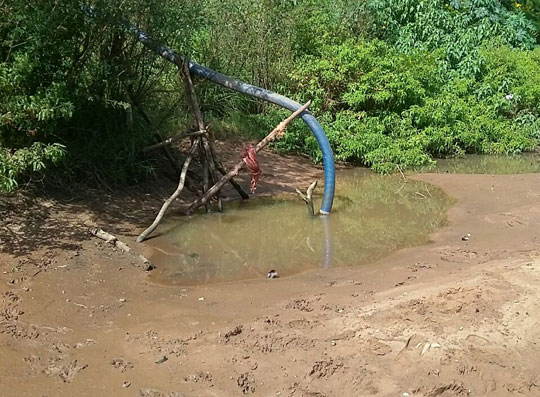 Brumado: Embasa corta fluxo do Rio das Contas e deixa distrito de Cristalândia sem água