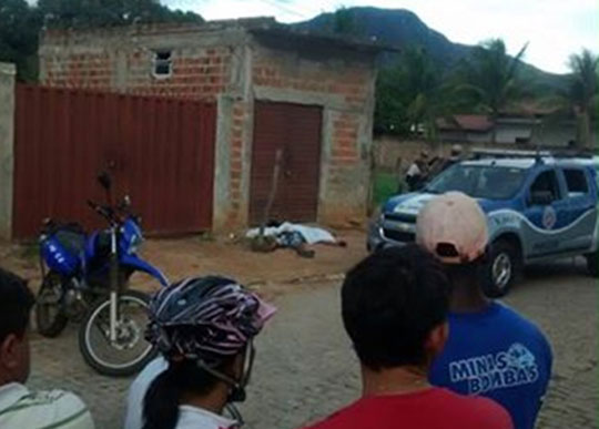 Ex-detento é executado na porta de casa em Livramento de Nossa Senhora