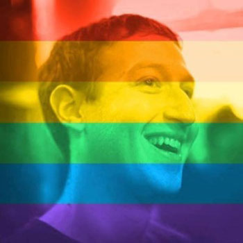 Facebook permite colocar cores de causa gay em foto de perfil