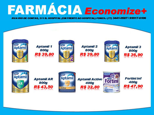 Confira os preços de produtos na Farmácia Economize +