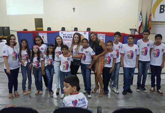 Cerimônia de formatura do 2º semestre do Proerd é realizada em Brumado