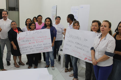 Funcionários de 19ª Dires defendem permanência da regional da saúde em Brumado