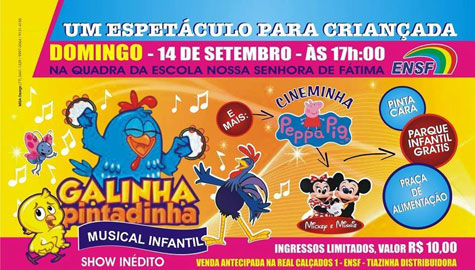 Kezinha Produções fala sobre show da Galinha Pintadinha 4 em Brumado