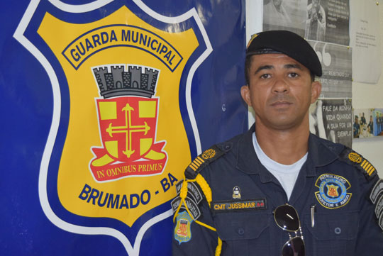 Jussimar Santos assume comando da Guarda Civil Municipal de Brumado