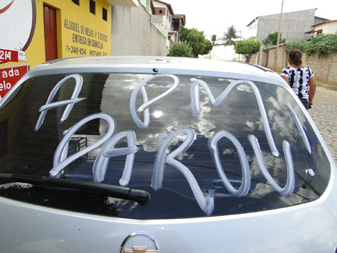 Polícia Militar da Bahia em greve por tempo indeterminado