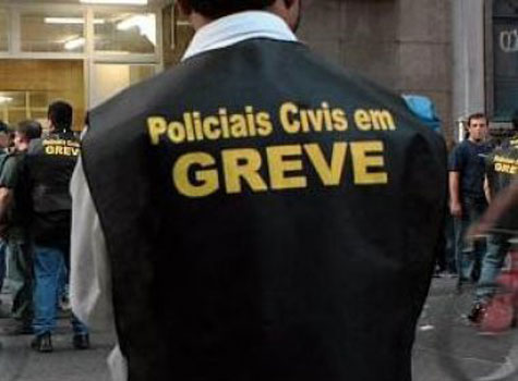 Justiça decreta ilegal a paralisação da polícia civil