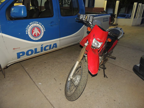 Brumado: Nego Drama é detido com moto que foi roubada em Guanambi
