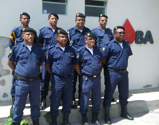 Guarda Municipal de Brumado lança campanha 'Sangue Azul Marinho Que Salva Vidas'