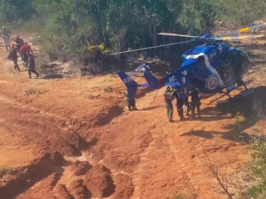 Brumado: Polícia está em perseguição a quadrilha que explodiu agência bancária em Boa Nova