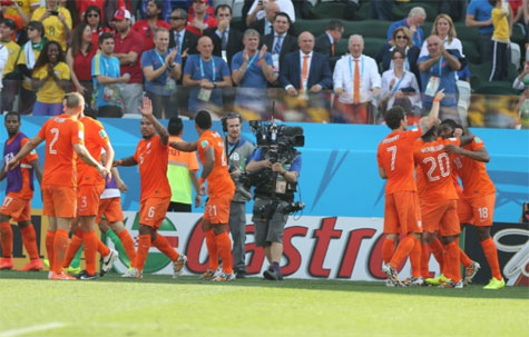 Holanda vence o Chile por 2 a 0 no Itaquerão