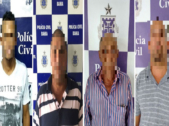 Quatro são presos por esquema de roubo e abate de gado em Itapetinga