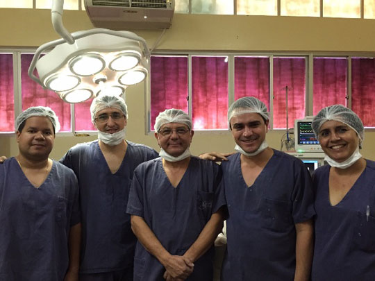 Primeira cirurgia para retirada de tumor cerebral é realizada no Hospital Regional de Guanambi