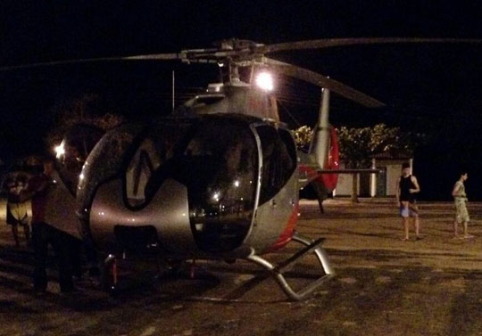 Helicóptero do ex-deputado federal Newton Cardoso faz pouso forçado em Ibiassucê
