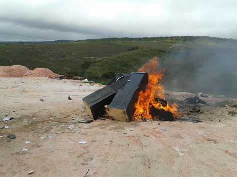 Ibicoara: Máquinas caça-níqueis são destruídas