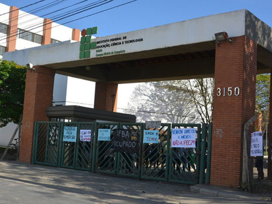 Estudantes ocupam Ifba em Conquista e aulas são suspensas em Vitória da Conquista