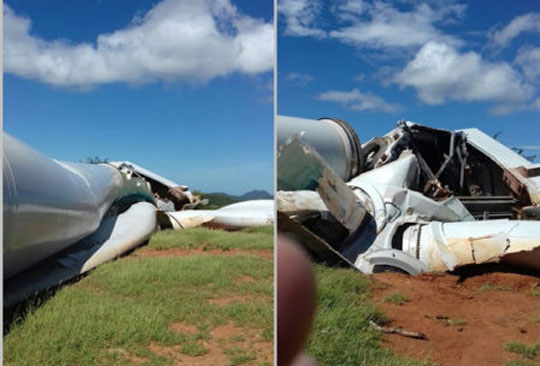 Igaporã: Torre eólica desaba e fica completamente destruída