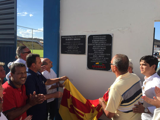 Estádio Gilberto Cardoso é inaugurado em Brumado