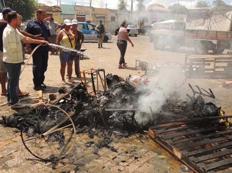 Brumado: Administração do Mercado Municipal se pronuncia sobre incêndio em barraca