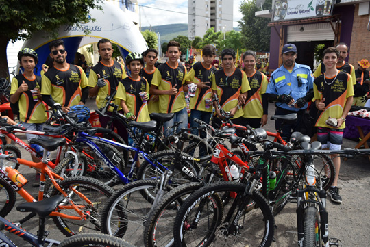 Maio amarelo reúne dezenas de ciclistas em Brumado
