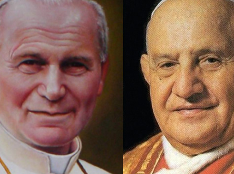 Papa Francisco declara João XXIII e João Paulo II santos