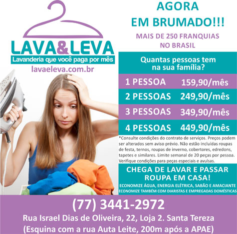 Lava & Leva, a lavanderia de maior sucesso no Brasil