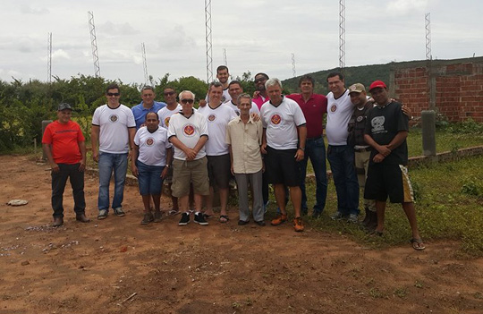 Membros da Loja Maçônica Manoel Carvalho visita Centro de Recuperação Metanóia em Brumado