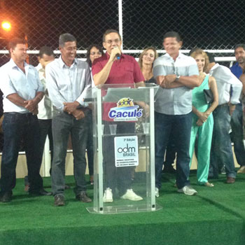 Luciano Ribeiro participa de inaugurações em Caculé