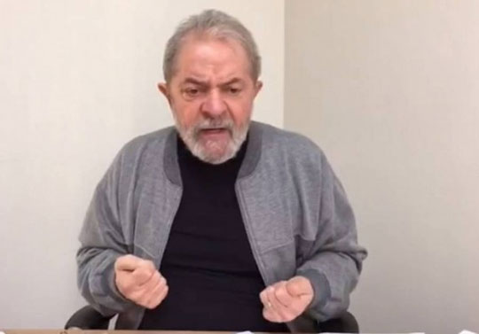 'Tentativa de evitar que eu seja candidato', diz Lula sobre delação de Odebrecht