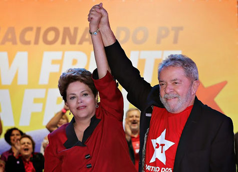 PT oficializa Dilma para disputar a reeleição