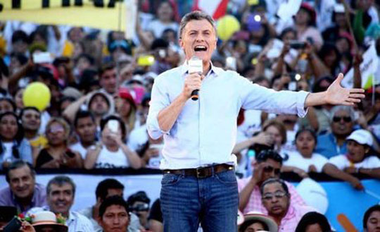 Macri é eleito o novo presidente da Argentina