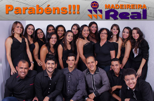 Madeireira Real parabeniza formandos do curso técnico em edificações