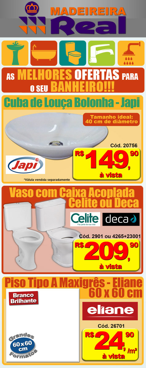 Conheça as promoções deste mês na Madeireira Real em Brumado