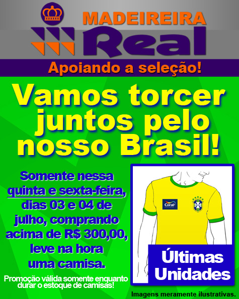 Brumado: Promoção especial de Copa continua na Madeireira Real