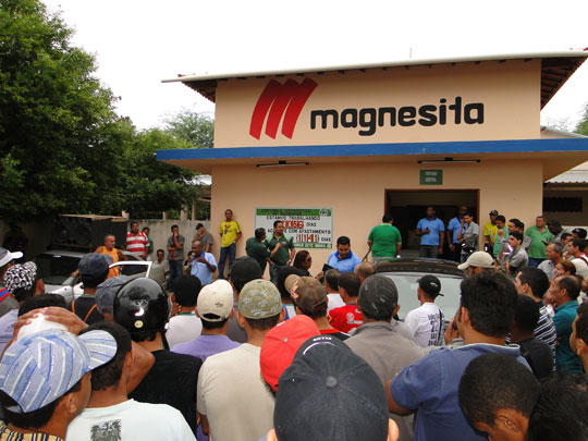 Trabalhadores estão insatisfeitos com a alimentação servida pela Magnesita em Brumado