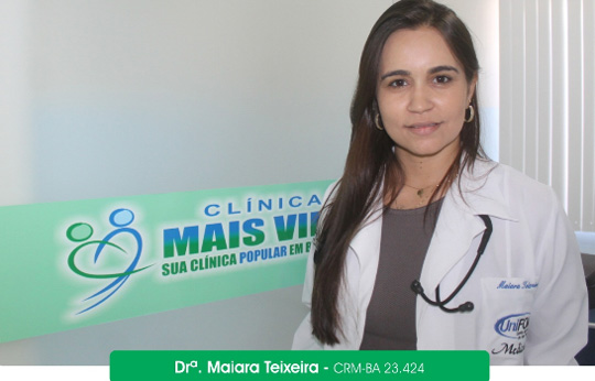 Atendimento de Neurologia com Maiara Teixeira na Clínica Mais Vida em Brumado