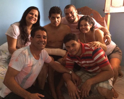 Brumado: Maicon Moreira se recupera e está em casa